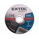 Kotúč rezný na kov 5ks, 115x1,0mm, EXTOL CRAFT