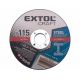 Kotúč rezný na kov 5ks, 115x1,6mm, EXTOL CRAFT