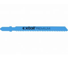 List pílový do priamočiarej pílky 5ks, BiM 75mm, čistý rez, úchyt BOSCH, Bi-metal, EXTOL PREMIUM