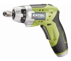 Skrutkovač aku, 3,6V, Li-ion, LED svetlo, EXTOL CRAFT