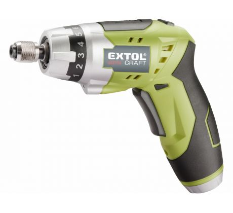 Skrutkovač aku, 3,6V, Li-ion, LED svetlo, EXTOL CRAFT