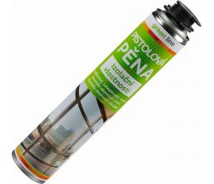 Pena montážna polyuretánová pištoľová, objem 750ml, Den Braven