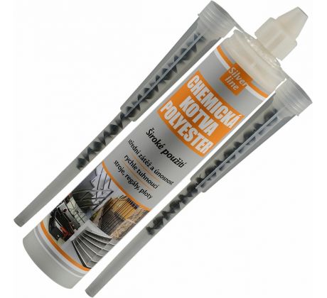 Chemická kotva POLYESTER so styrénom, objem 300ml, Den Braven