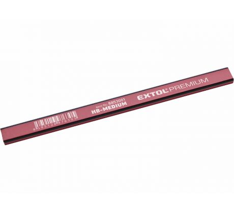 Ceruzka tesárska 13x7x175mm, stredne tvrdá (HB), EXTOL PREMIUM