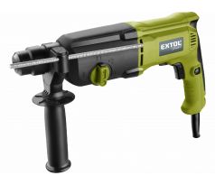 Kladivo vŕtacie a sekacie, SDS-plus, príkon 800W, 2,5J, kufor, EXTOL CRAFT