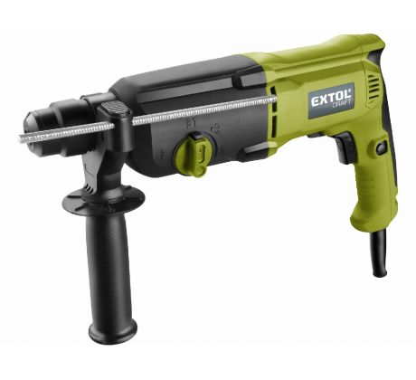 Kladivo vŕtacie a sekacie, SDS-plus, príkon 800W, 2,5J, kufor, EXTOL CRAFT