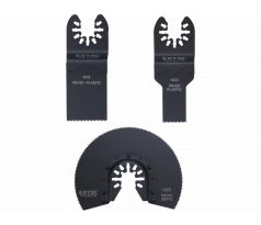 Multifunkčné náradie, 3-dielna sada, na drevo, EXTOL PREMIUM