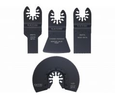 Multifunkčné náradie, 4-dielna sada, na kov a drevo, EXTOL PREMIUM