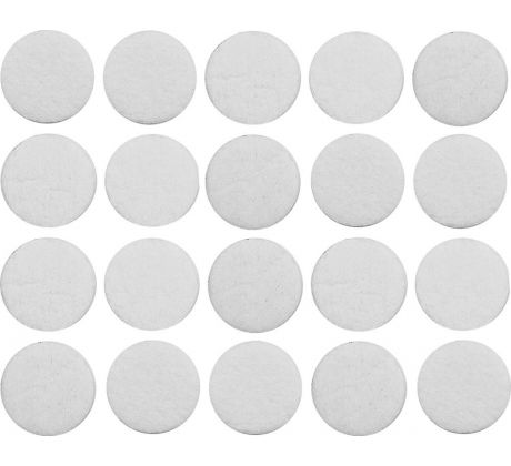 Podložka samolepiaca pod nábytok, 20ks, Ø20mm