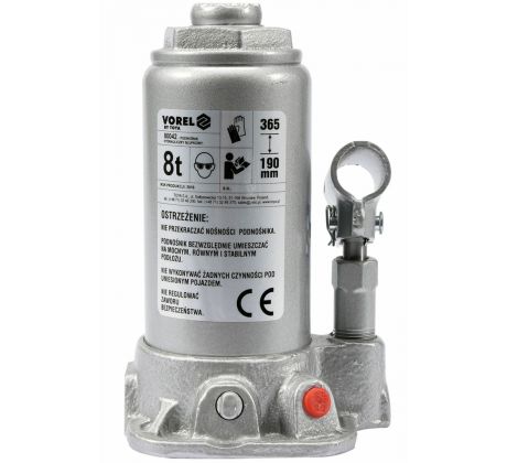 Zdvihák hydraulický, max. 8000kg, zdvih 190-385mm