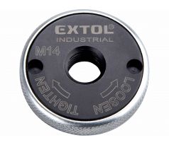 Matica upínacia pre uhlovú brúsku beznástrojová, M14, 107g, EXTOL INDUSTRIAL