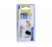 Skľučovadlá pre priame brúsky, sada 8ks, 1-1,6-2-2,3-3-2x3,2mm, EXTOL CRAFT
