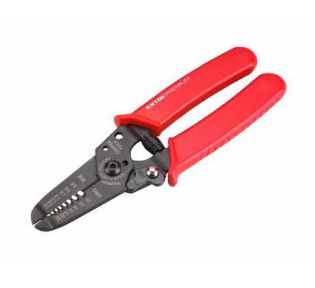 Kliešte odizolovacie a štikacie na káble, 165mm, 0,6-2,6mm, EXTOL PREMIUM