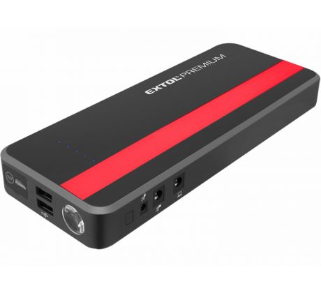 Štartovací zdroj s powerbankou, 18000mAh, 350A, max.700A, EXTOL PREMIUM