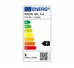 Žiarovka LED mini, 5W, 410lm, E27, Ø45mm, EXTOL LIGHT