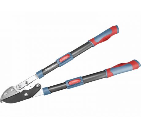 Nožnice na konáre nákovové prevodové teleskopické, 670-920mm, HCS, EXTOL PREMIUM