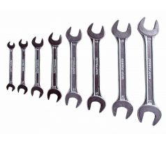 Kľúče vidlicové, 8-dielna sada, 6-22mm, EXTOL CRAFT