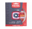 Kotúč rezný diamantový Turbo plus, ø125mm, EXTOL PREMIUM