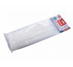 Pásky sťahovacie biele, 3,6x200mm, 100ks, Ø50mm, 18kg, nylon PA66, EXTOL PREMIUM