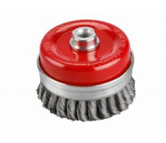 Kartáč hrnčekový M14 vrkočový, Ø100mm, EXTOL CRAFT