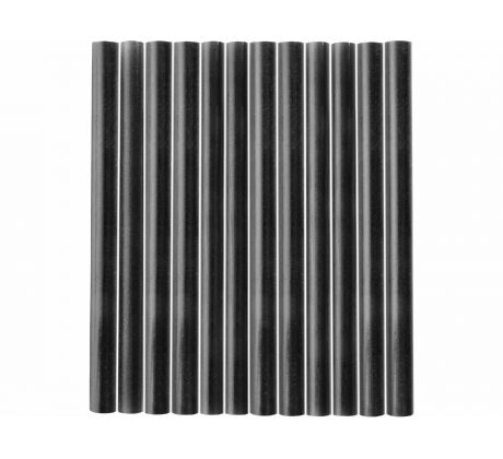 Tyčinky tavné čierne 12ks, Ø7,2mm, dĺžka 100mm, EXTOL CRAFT