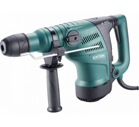 Kladivo vŕtacie a sekacie, SDS-max, príkon 1100W, 9J, antivibračná rukoväť, EXTOL INDUSTRIAL