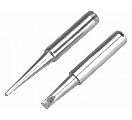Hroty spájkovacie, 2ks, ostrý špic, plochý 3,2mm, EXTOL INDUSTRIAL