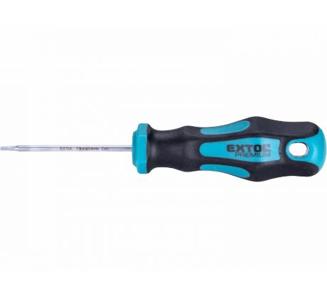 Skrutkovač TORX, magnetický, T8x60mm, CrV, EXTOL PREMIUM