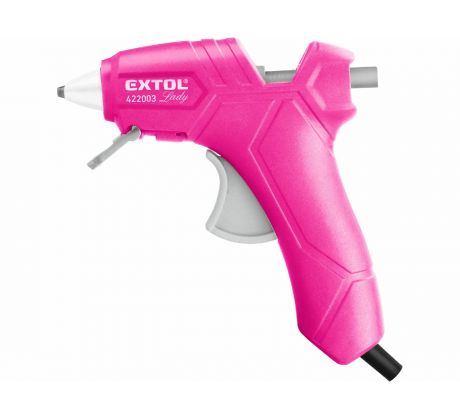 Pištoľ lepiaca tavná, 70W, Ø7,2mm, EXTOL LADY