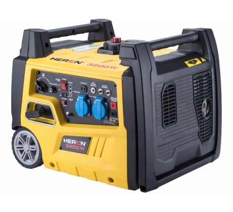 Elektrocentrála digitálna invertorová 1F, 3,2kW, elektrický štart, HERON