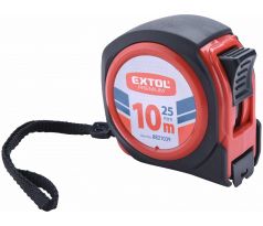 Meter zvinovací, 10m, šírka pásu 25mm, EXTOL PREMIUM