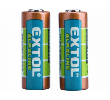 Batéria alkalická 2ks, 12V, typ 23A, EXTOL ENERGY
