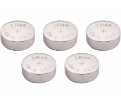 Batéria alkalická 5ks, 1,5V, typ LR44, EXTOL ENERGY