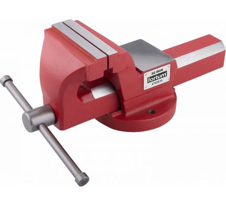 Zverák pevný 150mm s kovadlinou, SG Iron, FORTUM