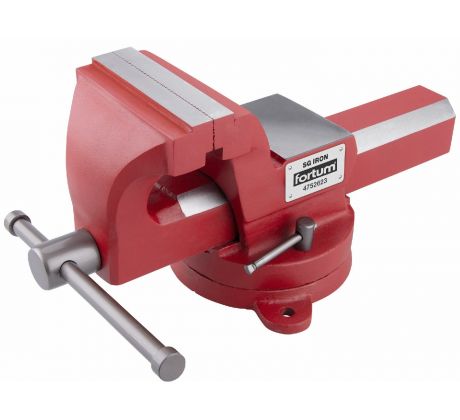 Zverák otočný 125mm s kovadlinou, SG Iron, FORTUM