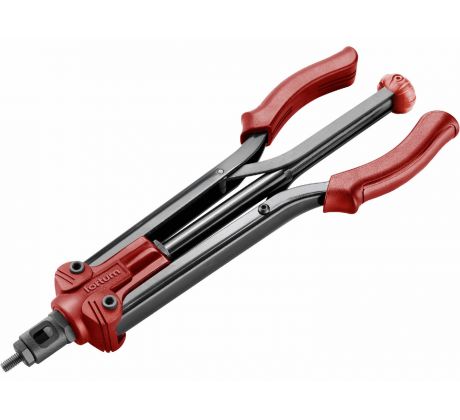 Kliešte nitovacie pákové pre matice, samovysúvacie, 390mm, pre matice M3-12, FORTUM