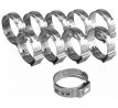 Spona na 1/2" pneumatickú hadicu, 10ks, Ø 17.8mm - 21.0mm, antikoro, EXTOL PREMIUM