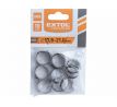 Spona na 1/2" pneumatickú hadicu, 10ks, Ø 17.8mm - 21.0mm, antikoro, EXTOL PREMIUM