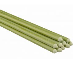 Tyč sklolaminátová 10ks, 195cm, Ø12mm, EXTOL PREMIUM