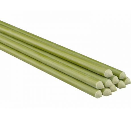 Tyč sklolaminátová 10ks, 195cm, Ø12mm, EXTOL PREMIUM
