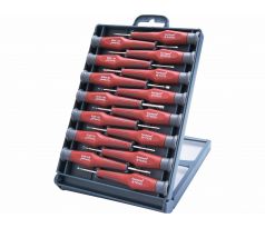 Skrutkovače hodinárske S/PH/TX/imbus, 15-dielna sada, CrMoV, FORTUM