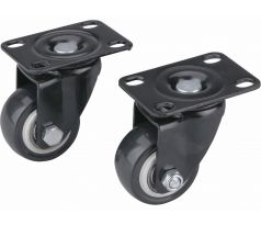 Kolieska otočné 2ks, Ø40mm, max. 30kg/1ks, EXTOL PREMIUM