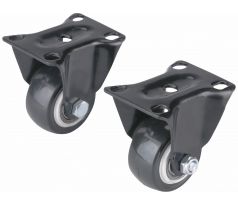 Kolieska pevné 2ks, Ø40mm, max. 30kg/1ks, EXTOL PREMIUM