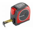 Meter zvinovací s laserovým meračom vzdialenosti 2v1, FORTUM