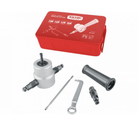 Nadstavec na strihanie plechu do vŕtačky, EXTOL PREMIUM