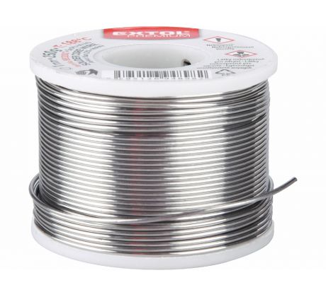 Cín na spájkovanie Ø1mm, 250g, EXTOL PREMIUM