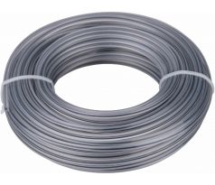 Lanko do kosačky 2,4mm, 15m, štvorcový profil, nylón, nylon PA66, EXTOL PREMIUM