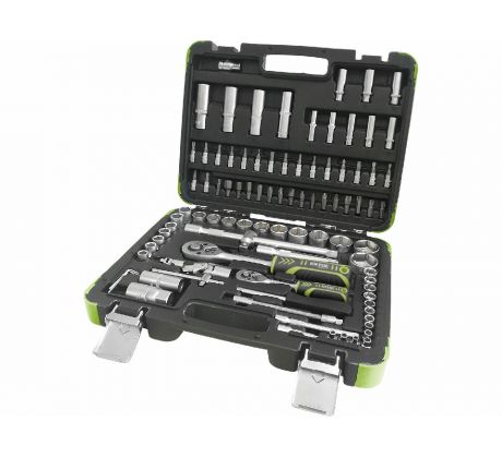 Sada nástrčných a zástrčných kľúčov, 94-dielna, EXTOL CRAFT