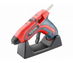 Pištoľ lepiaca tavná aku 3,7V/1,5Ah Li-ion, Ø7,2mm, EXTOL PREMIUM