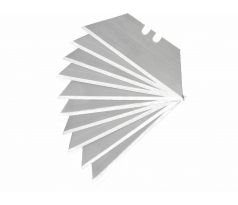 Brity lichobežníkové do univerzálneho noža, 10ks, 19x61mm, SK4, EXTOL PREMIUM